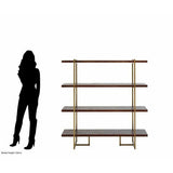 Brando 4 Tier Book Case