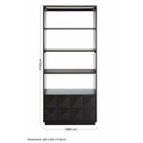 Diamond 4 Shelf Unit