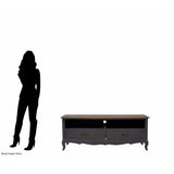 Loire Dark Grey Media Unit