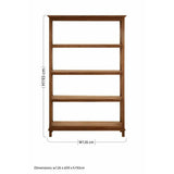 Lovina 4 Tier Shelf Unit