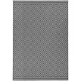 Patio Rug Diamond Mono PAT12