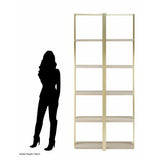 Villi Oak Wood Shelf Unit