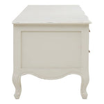 Loire 4 Drawers / 2 Shelves White Media Unit