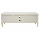 Loire 4 Drawers / 2 Shelves White Media Unit