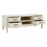 Loire 4 Drawers / 2 Shelves White Media Unit