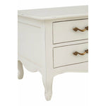 Loire 4 Drawers / 2 Shelves White Media Unit