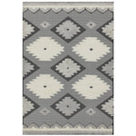 Monty Rug Black/Cream Tribal MN01