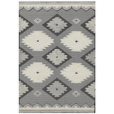 Monty Rug Black/Cream Tribal MN01