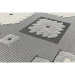 Monty Rug Black/Cream Tribal MN01