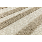 Monty Rug Natural/Cream Stripe MN04