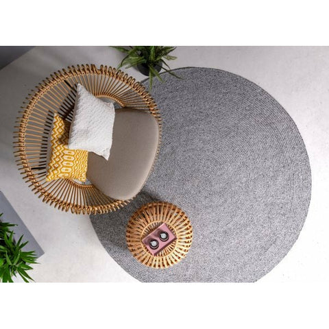 Nico Circular Rug Grey