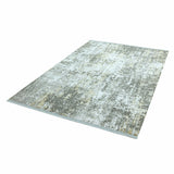 Olympia Rug Grey Gold Abstract OL06