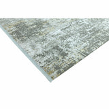 Olympia Rug Grey Gold Abstract OL06