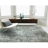 Olympia Rug Silver Grey Abstract OL07