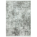 Olympia Rug Silver Grey Abstract OL07
