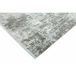 Olympia Rug Silver Grey Abstract OL07