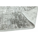 Olympia Rug Silver Grey Abstract OL07
